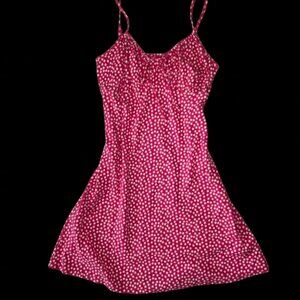 American Eagle Pink Floral Mini Summer Dress